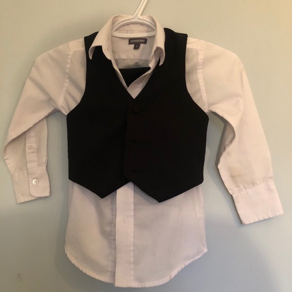4 four pieces to this BLACK TODDLERS SUIT!$8 - Picture 2 of 14
